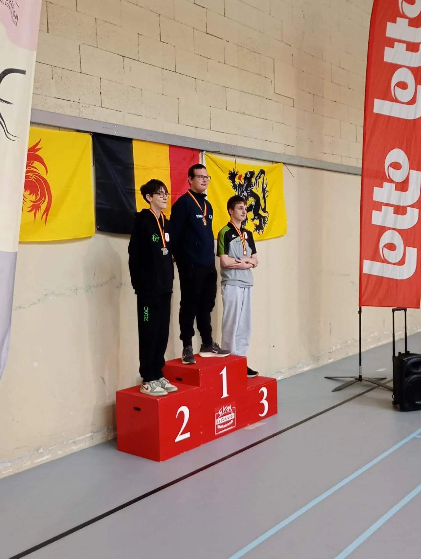 Champion Belgique Longbow jeune